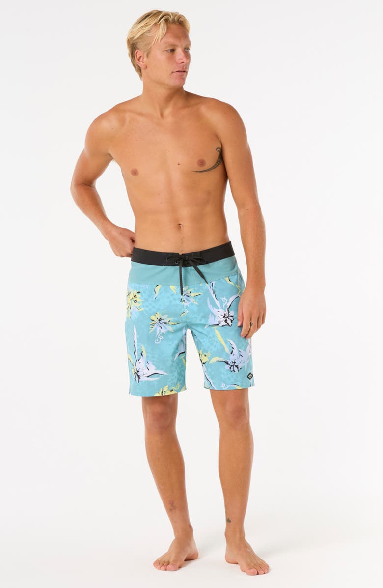 Rip Curl Mirage Mason Raw Energy Board Shorts, Alternate, color, Blue Lagoon
