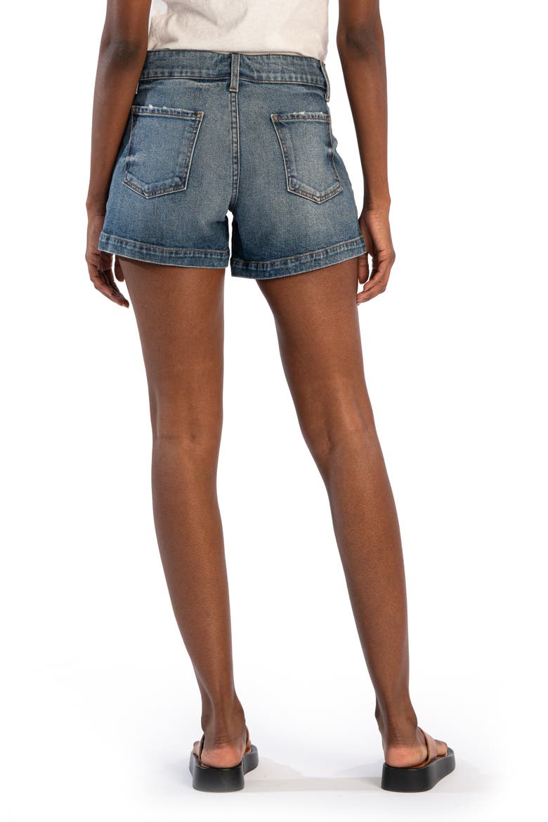 Jane Welt Pocket High Waist Denim Shorts, Alternate, color, DEFIANTLY