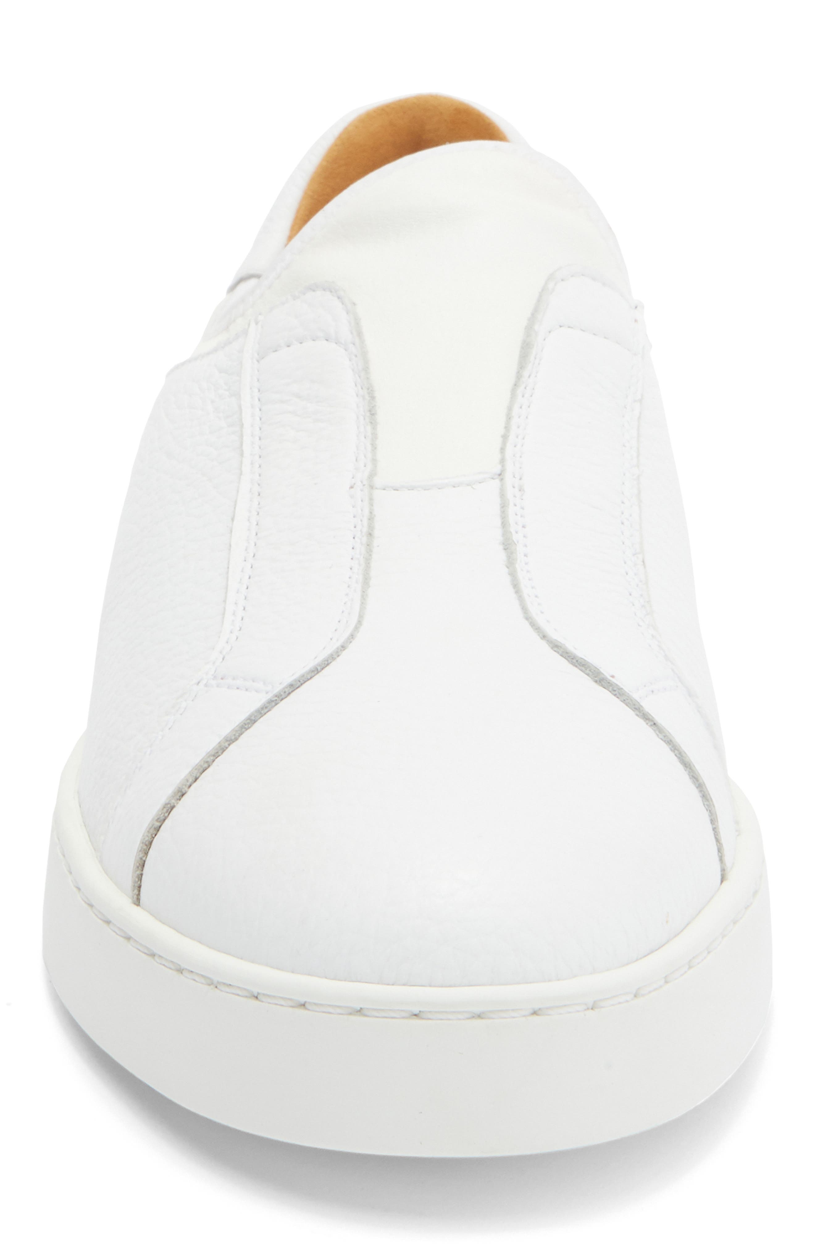 Magnanni Leve Slip-On Sneaker, Alternate, color, White
