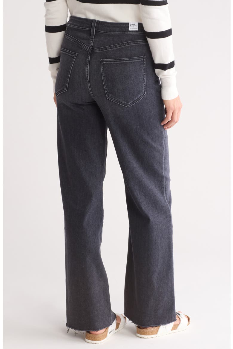 Long Gaucho Pants, Alternate, color, WASHED BLACK