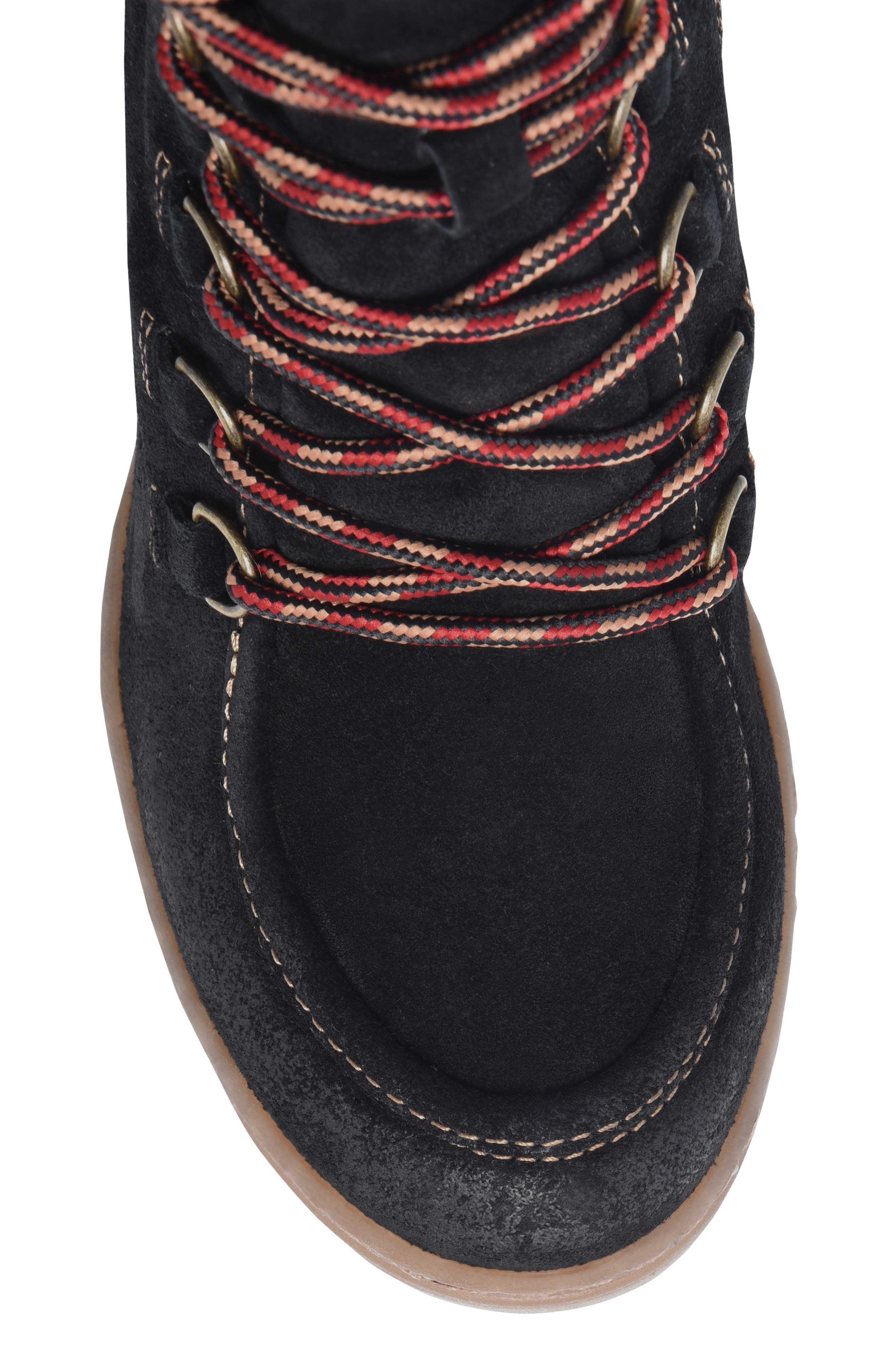 Söfft Underlyn Suede & Leather Bootie, Alternate, color, 