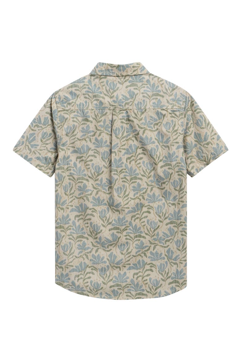 Kids' Terrace Cotton Button-Up Shirt, Alternate, color, LIGHT KHAKI