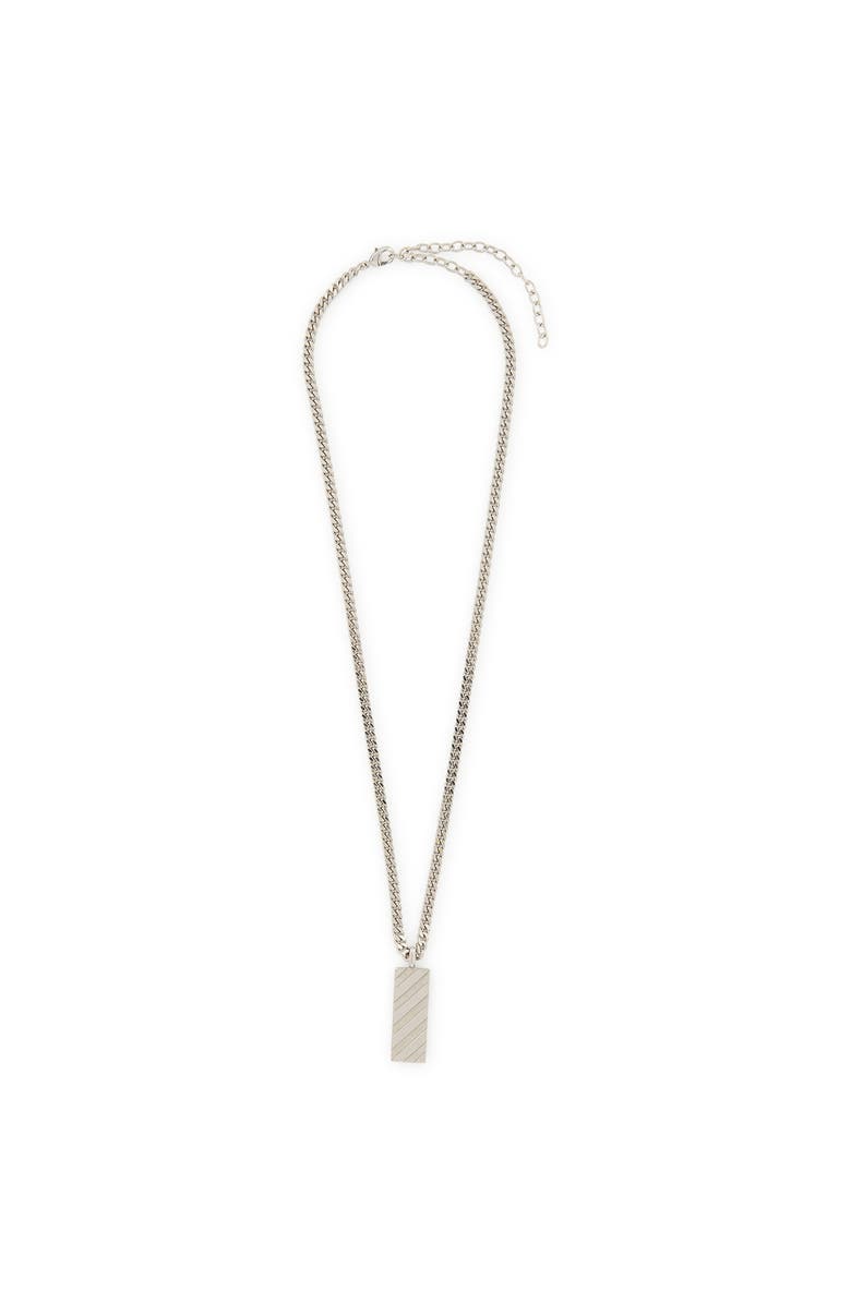 OFF WHITE Men's Diag Necklace, Main, color,