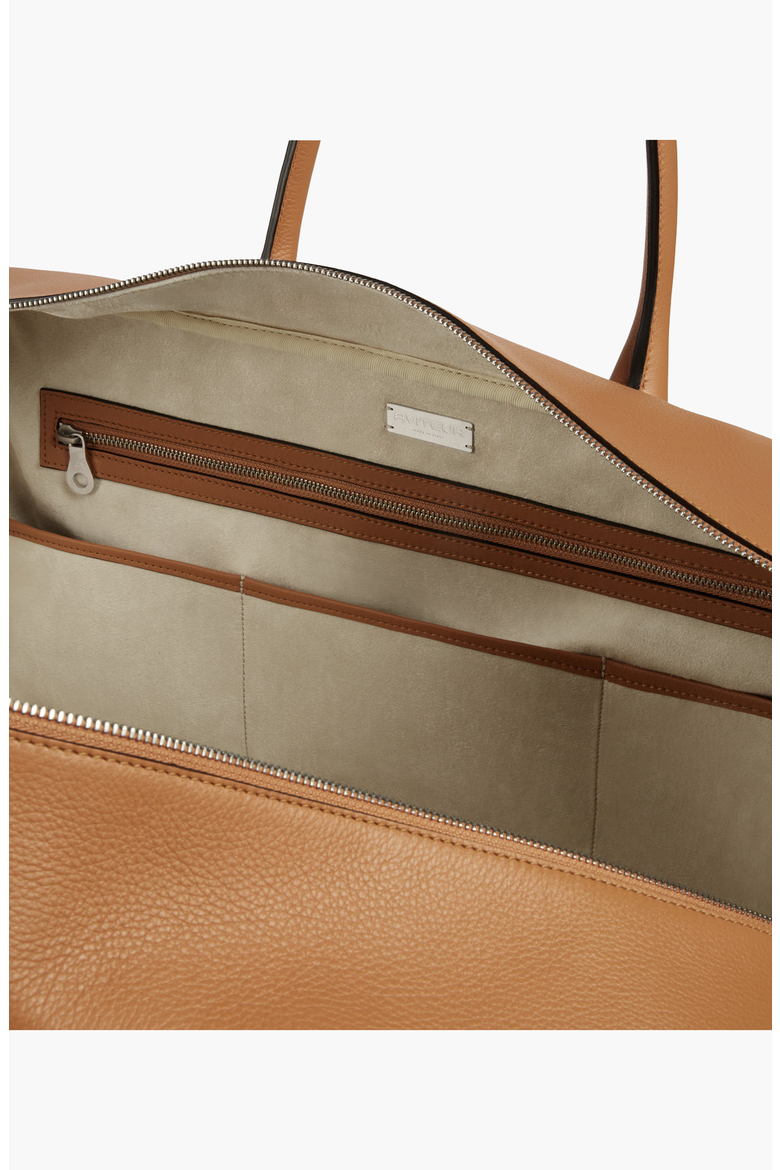 Cristallo Weekend Maxi Bag, Alternate, color, Walnut