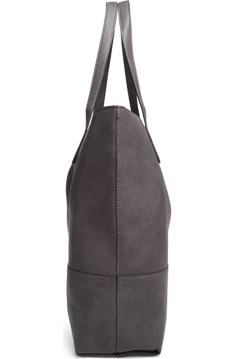 Sole Society Dawson Oversize Faux Leather Shopper, Alternate, color,