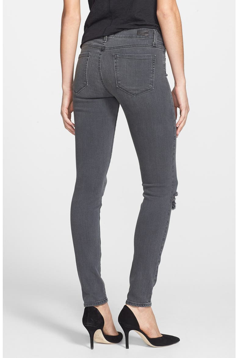 Denim 'Verdugo' Distressed Ultra Skinny Jeans, Alternate, color, KATE DESTRUCTIVE
