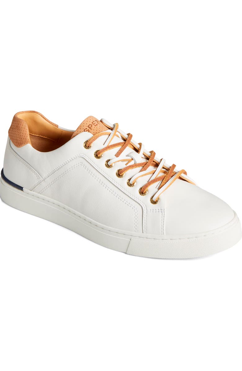 Sperry Gold Victura Leather Low Top Sneaker, Main, color,