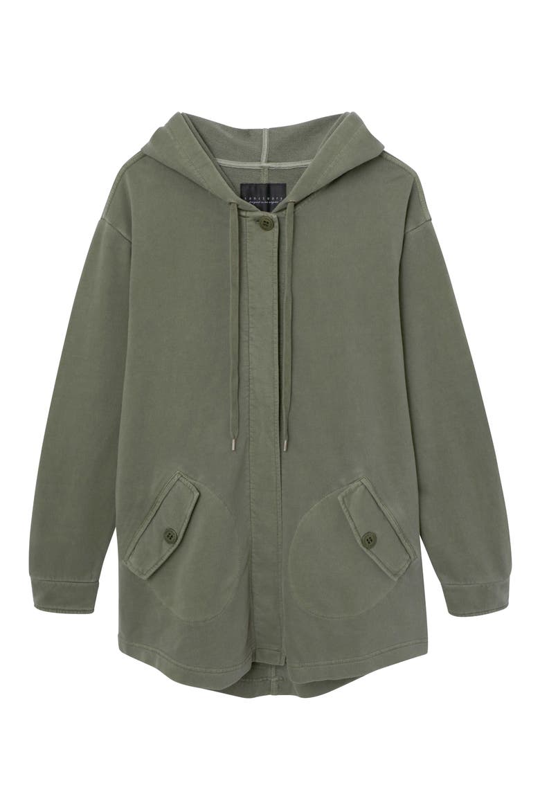 Top Rank Hooded Jacket, Alternate, color, CADET