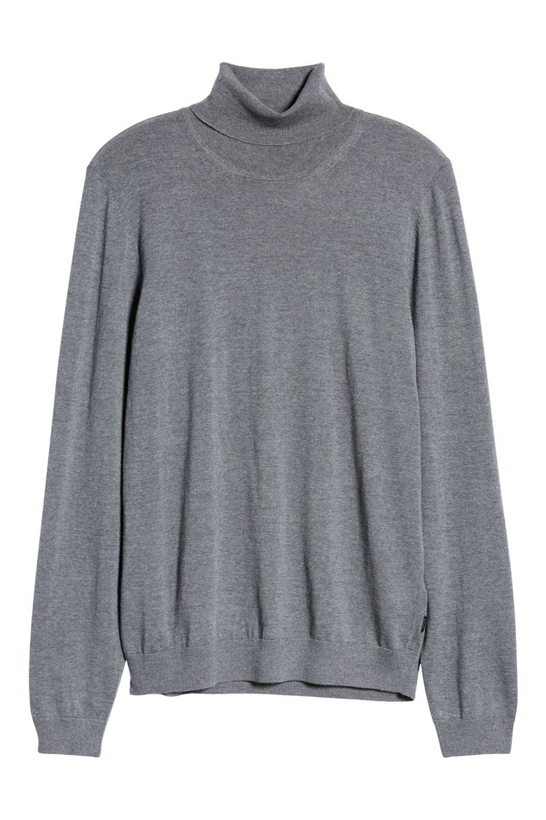 Musso Wool Turtleneck, Alternate, color, MED GY