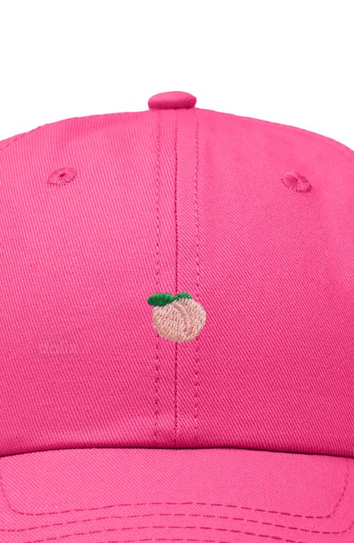 Dalix Lil Peach Dad Cap In Pink