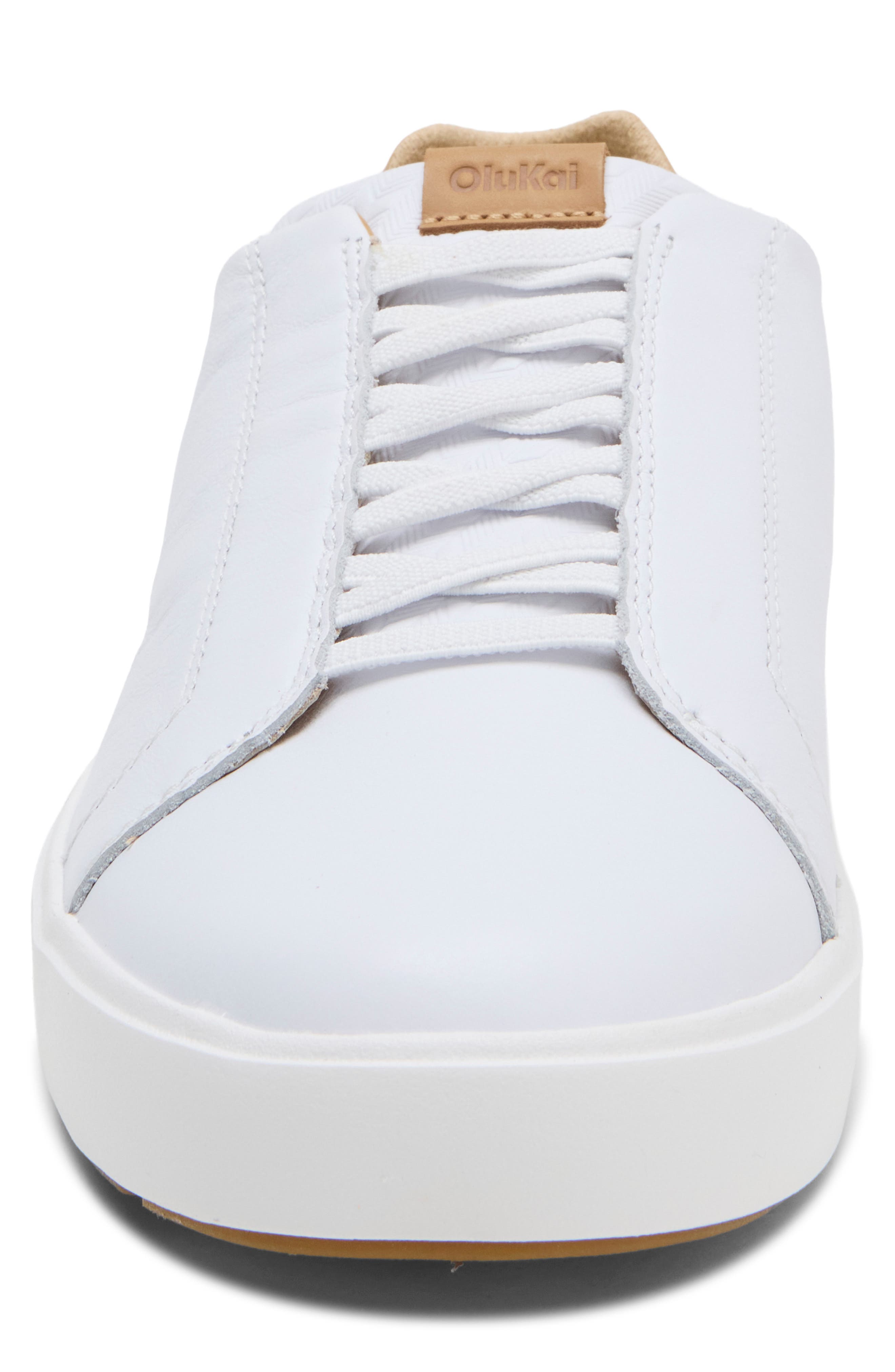 Laeahi Li Nolu Leather Sneaker, Alternate, color, BRIGHT WHITE / BRIGHT WHITE