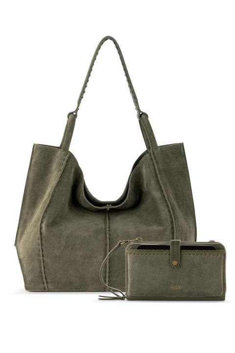Los Feliz Large Tote Leather Bag & Iris Smartphone Bundle