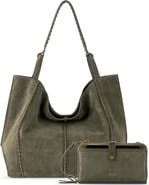 The Sak Los Feliz Large Tote Leather Bag & Iris Smartphone Bundle