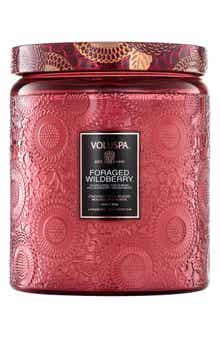 Voluspa Foraged Wildberry Luxe Jar Candle