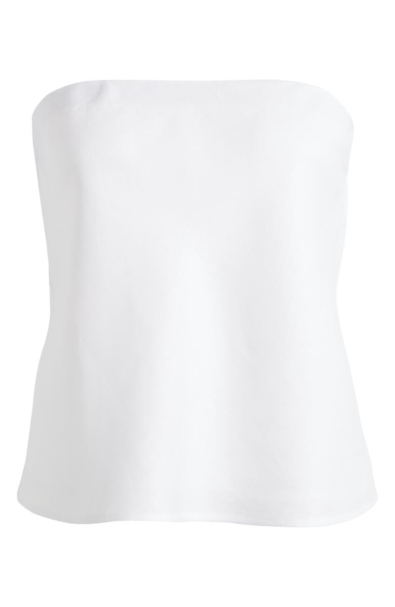 Reformation Spritz Linen Tube Top, Alternate, color, 