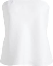 Reformation Spritz Linen Tube Top