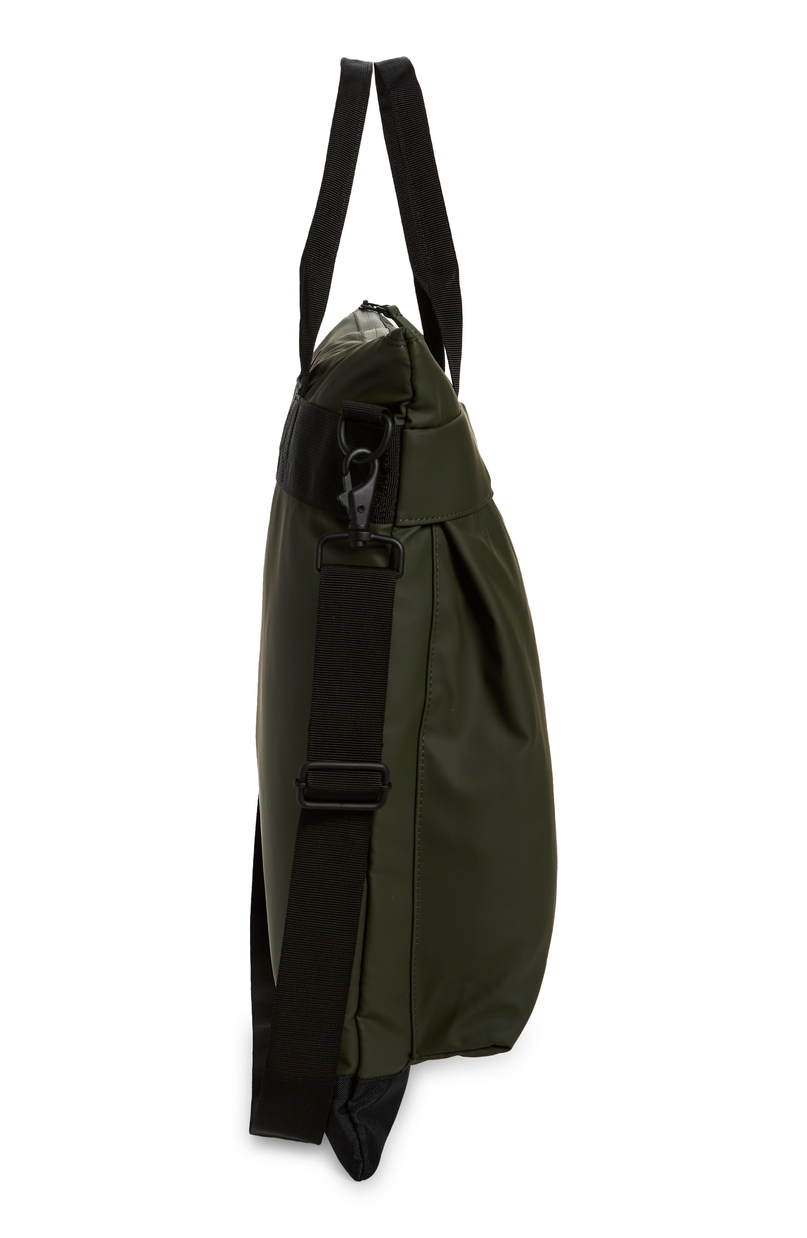 Helmet Waterproof Crossbody Bag, Alternate, color, GREEN