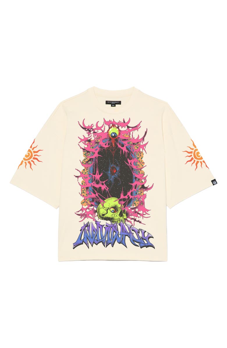 Cult of Individuality Crewneck Graphic T-Shirt, Alternate, color, 