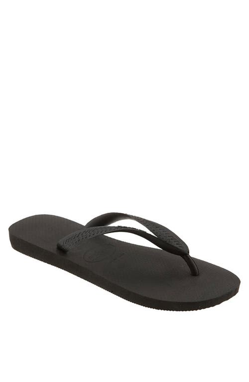 Havaianas Top Flip Flop in Black 