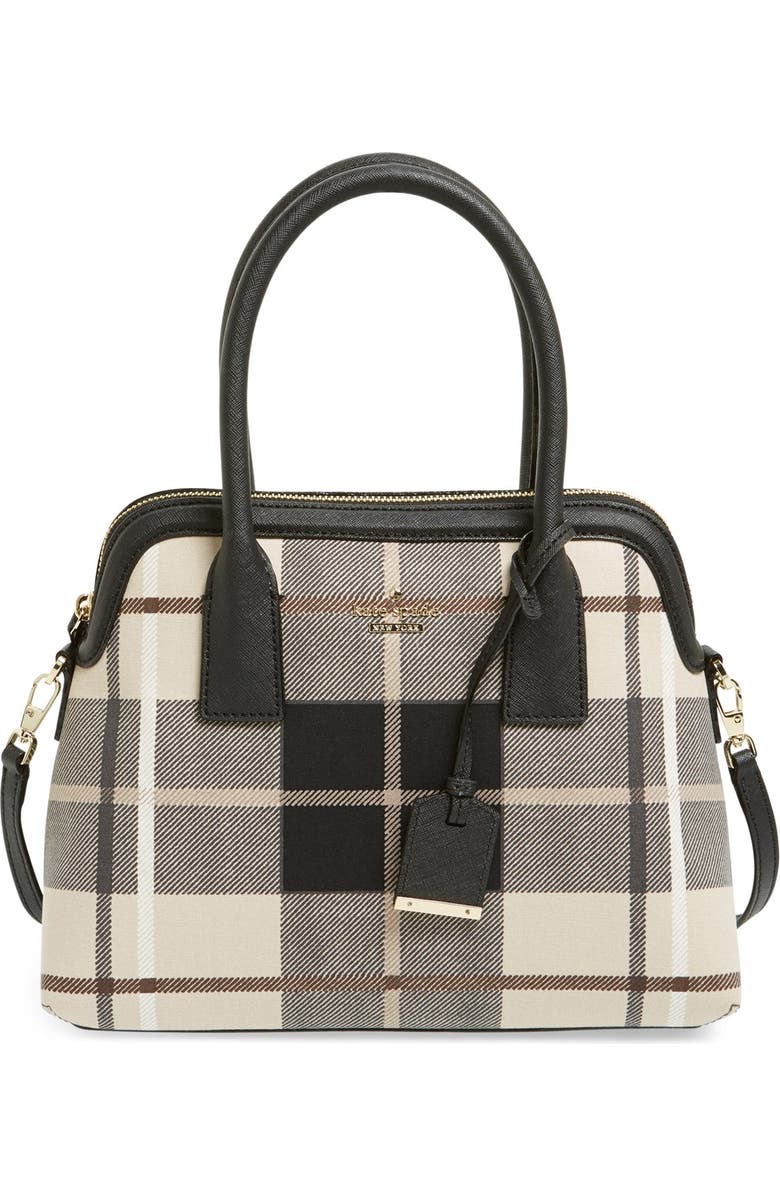 Kate Spade New York 'cameron street - maise' plaid satchel, Main, color,