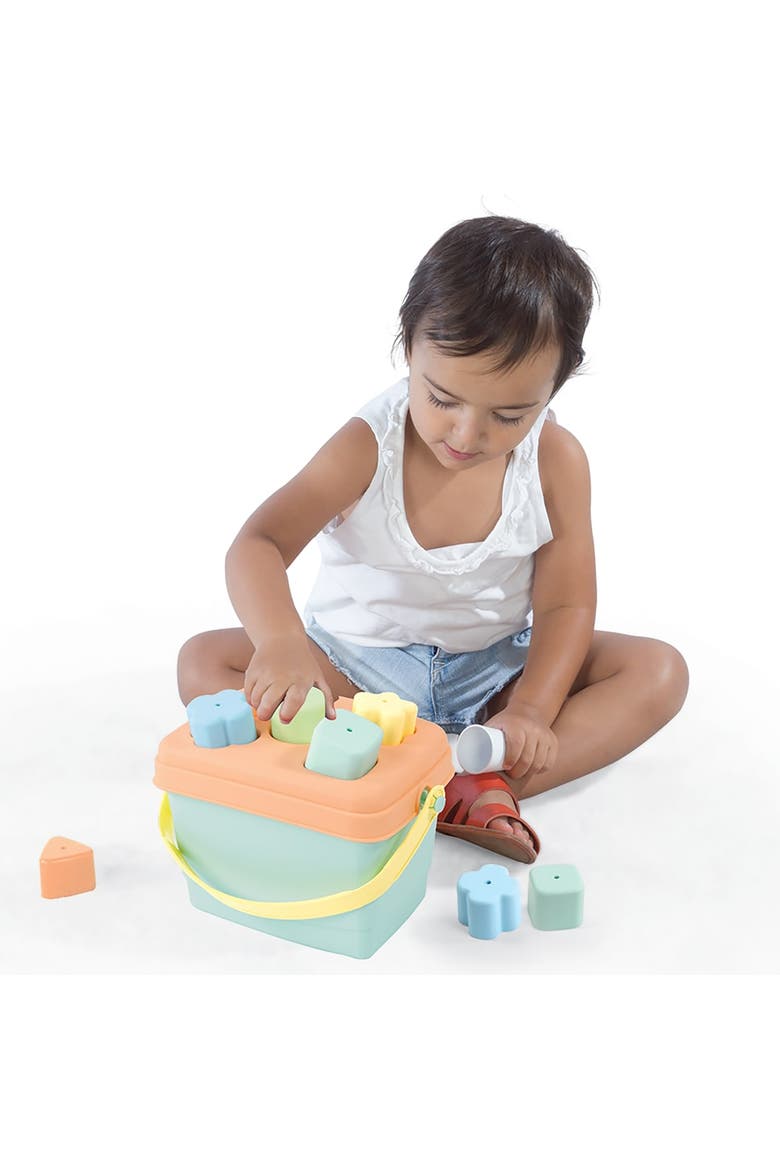 Shape Sorter, 7 Piece Sort & Play Toy, 5 Shape Blocks, Alternate, color, Multicolored