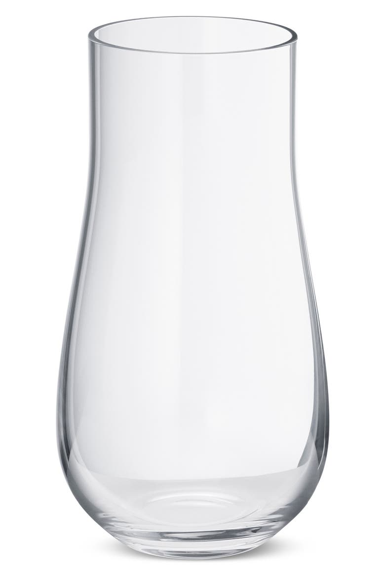 Set of 6 Tall Crystal Tumblers, Main, color, CLEAR