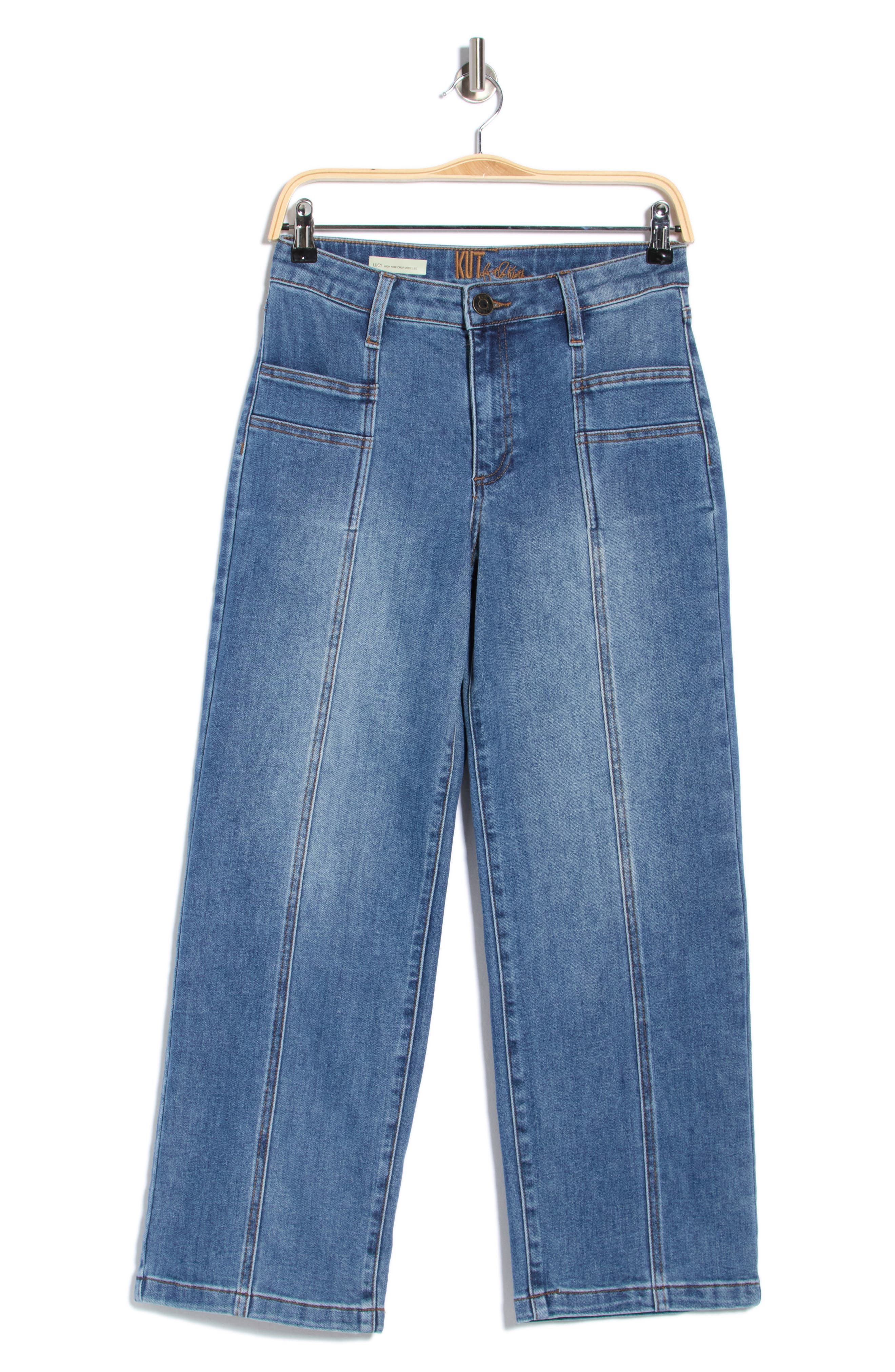 Lucy High Waist Crop Jeans