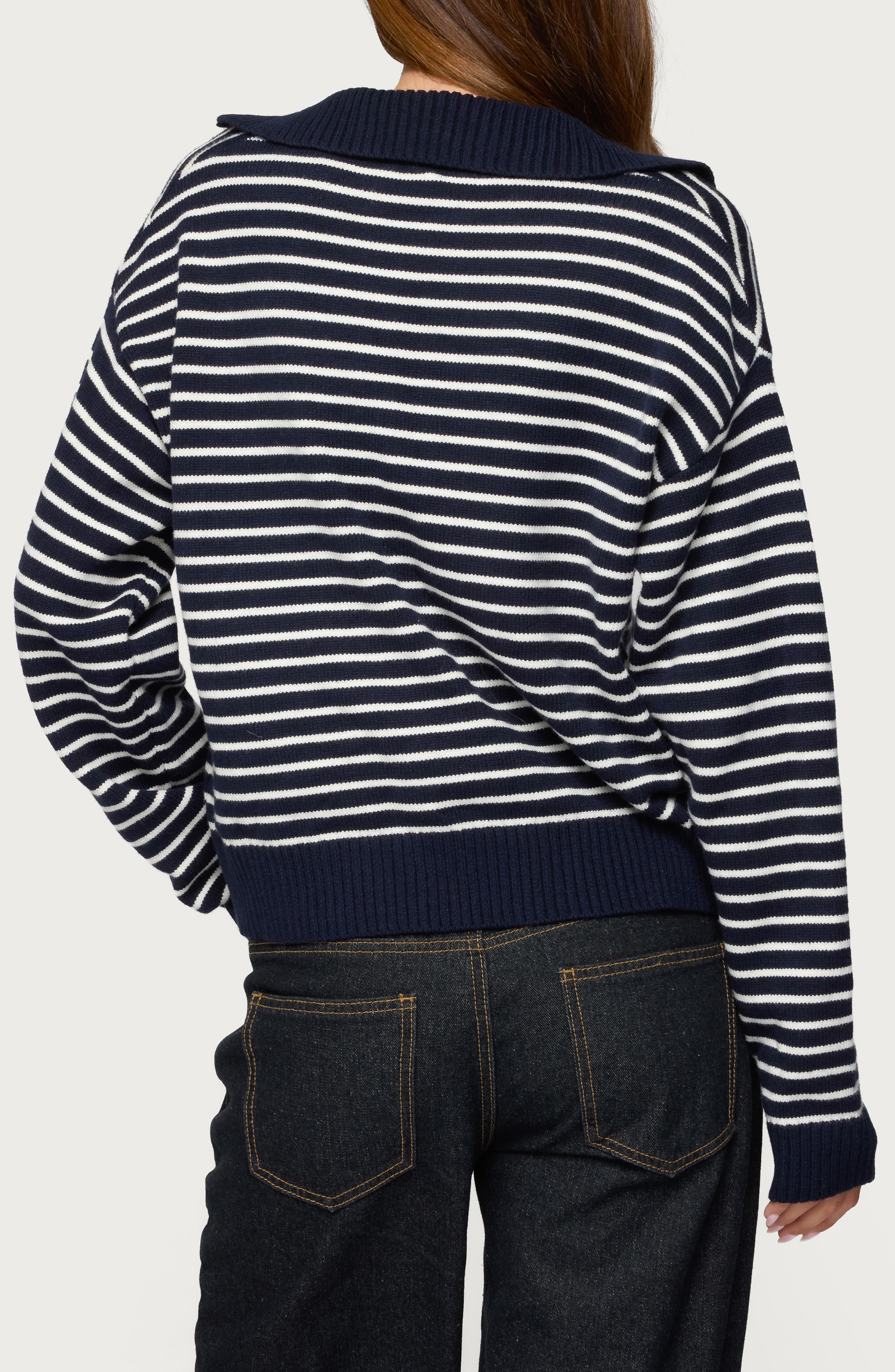 Copenhagen Oversize Stripe Sweater - image 2