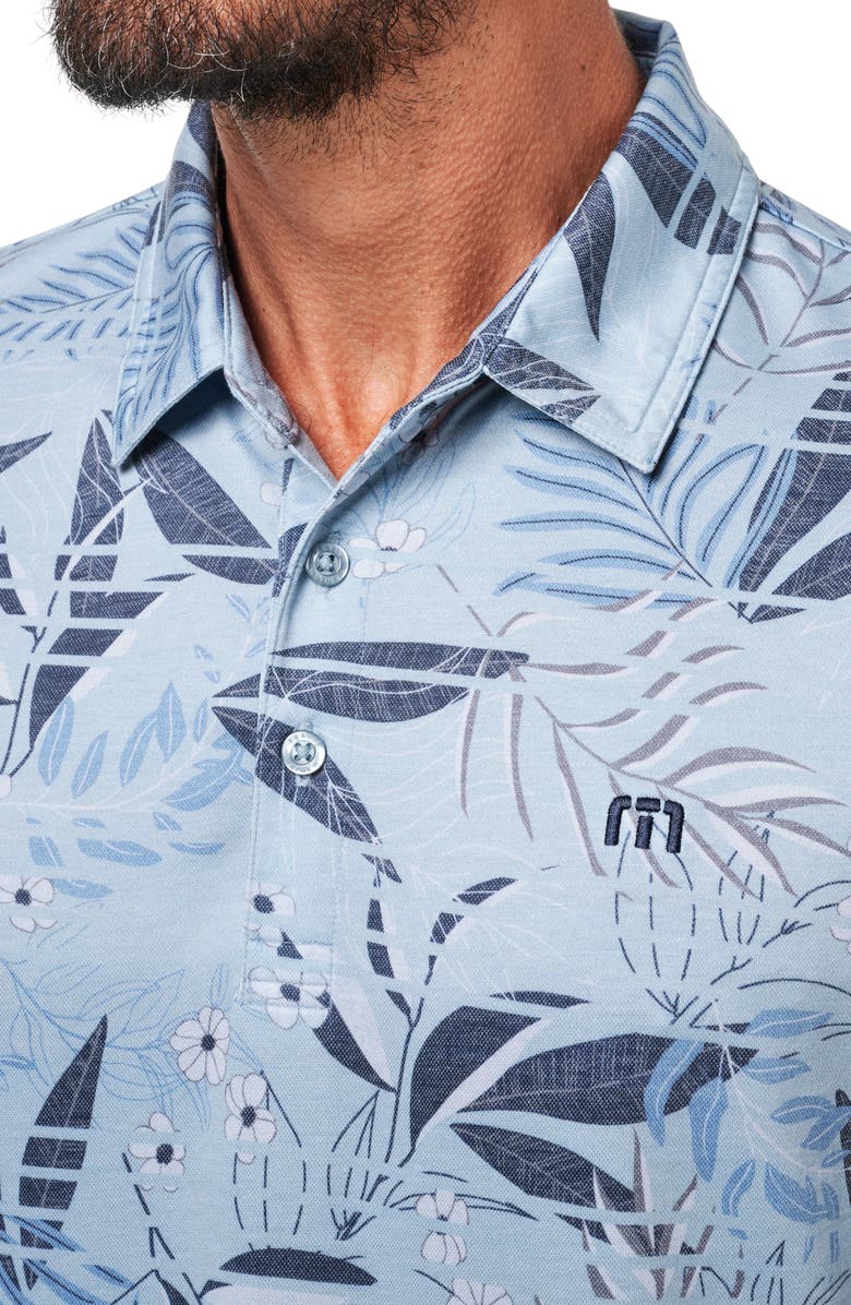 TravisMathew Featherweight Current Polo, Alternate, color, Arona