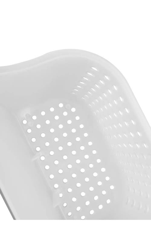 J&v Textiles J And V Textiles Portable Shower Caddy In Transparent