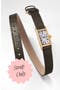  Espresso Strap - Gold Buckle