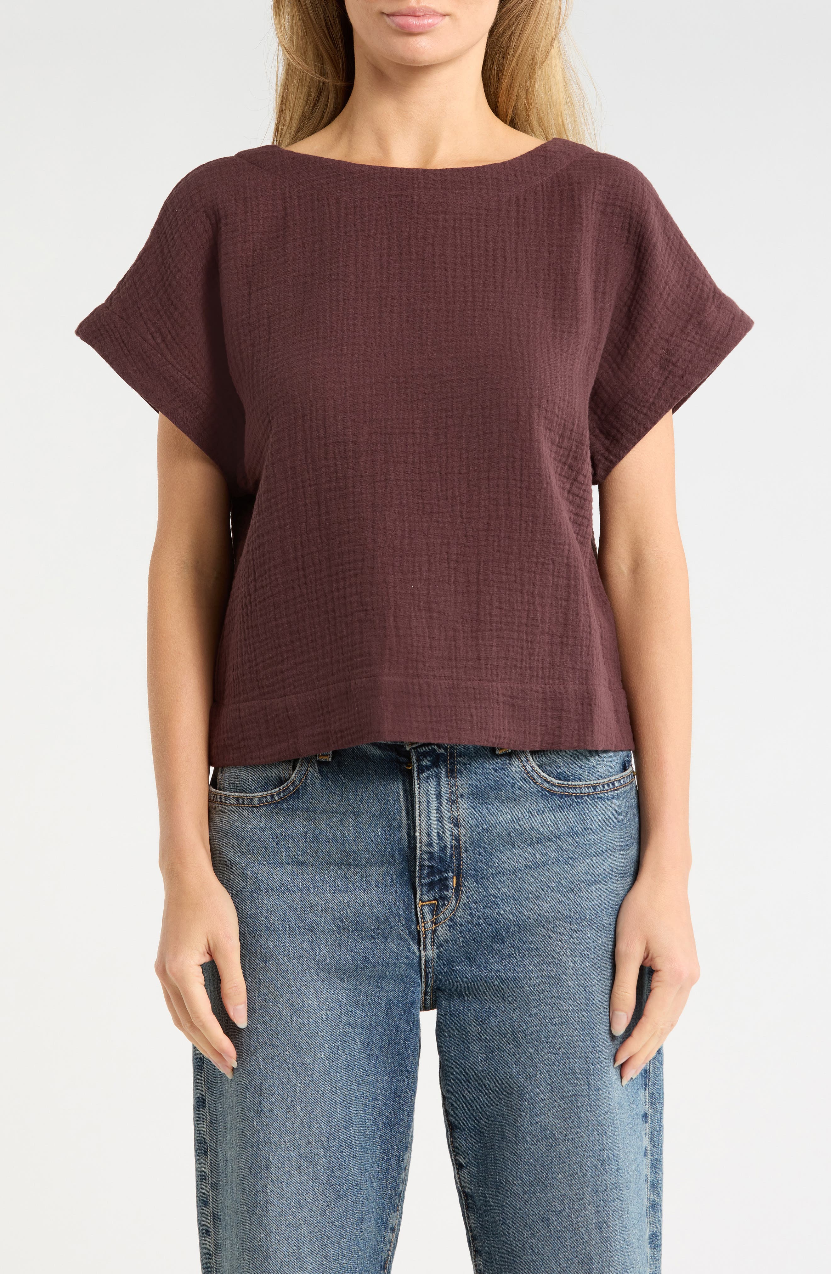 Cotton Gauze Top