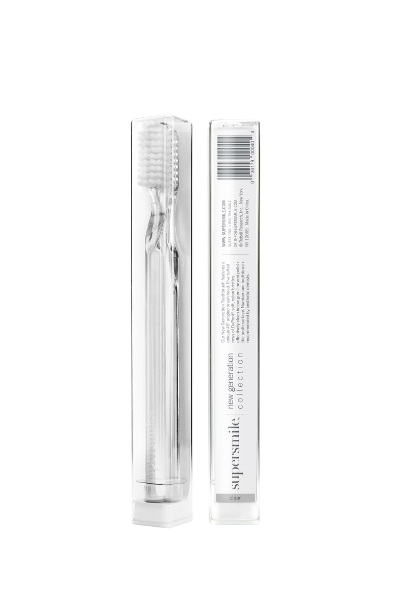 2-Pack New Generation Toothbrush, Alternate, color, Clear