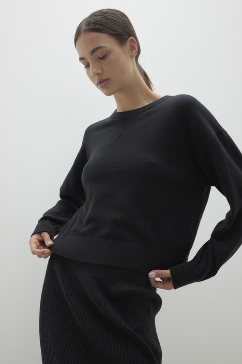 Naked Cashmere Maude Crewneck Sweater In Black