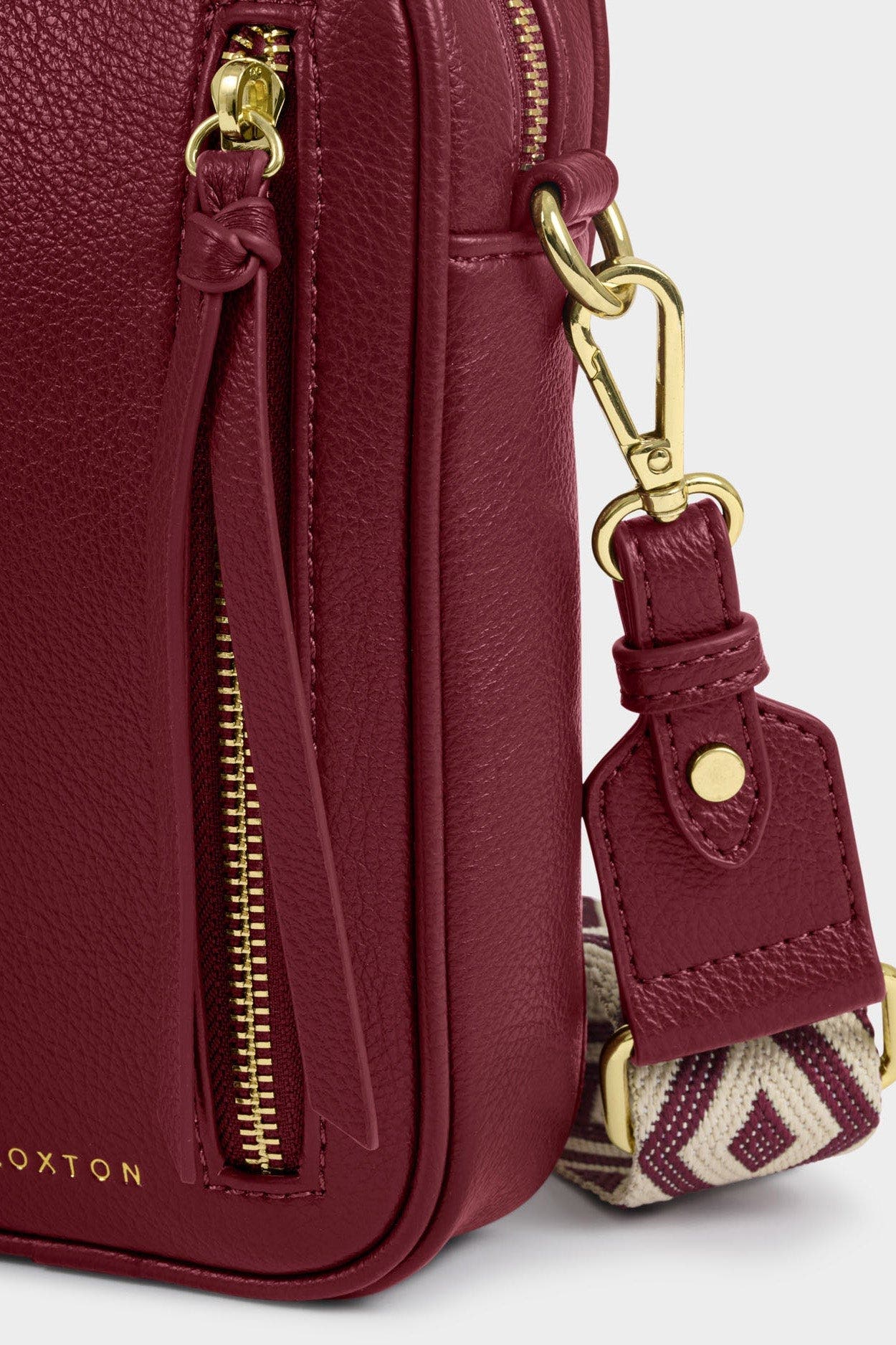Katie Loxton Hallie Small Crossbody Bag in Cherry, Alternate, color, Cherry