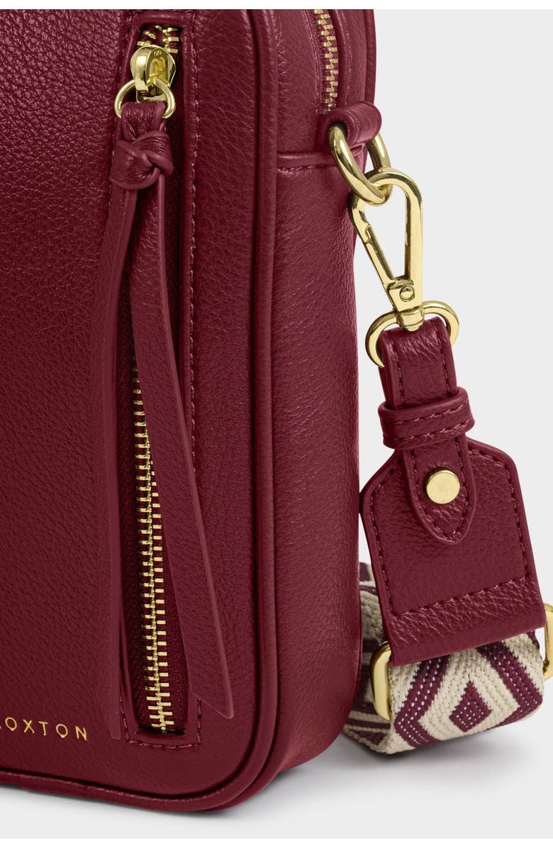 Katie Loxton Hallie Small Crossbody Bag in Cherry, Alternate, color, Cherry