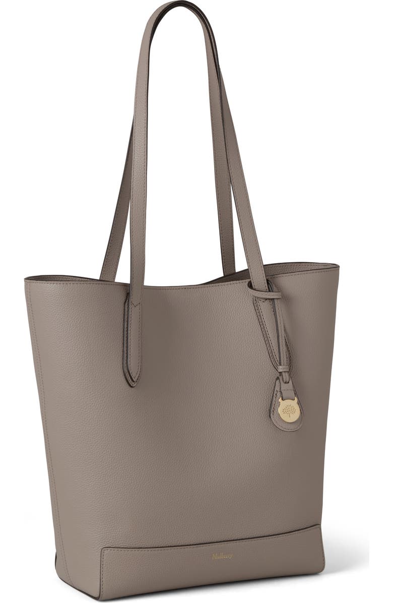 Mulberry North/South Leather Shopper Tote, Alternate, color, Cashmere Taupe