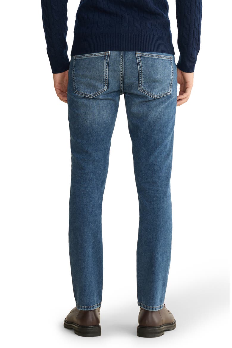 AMS Slim Knit Jeans, Alternate, color, OXFORD