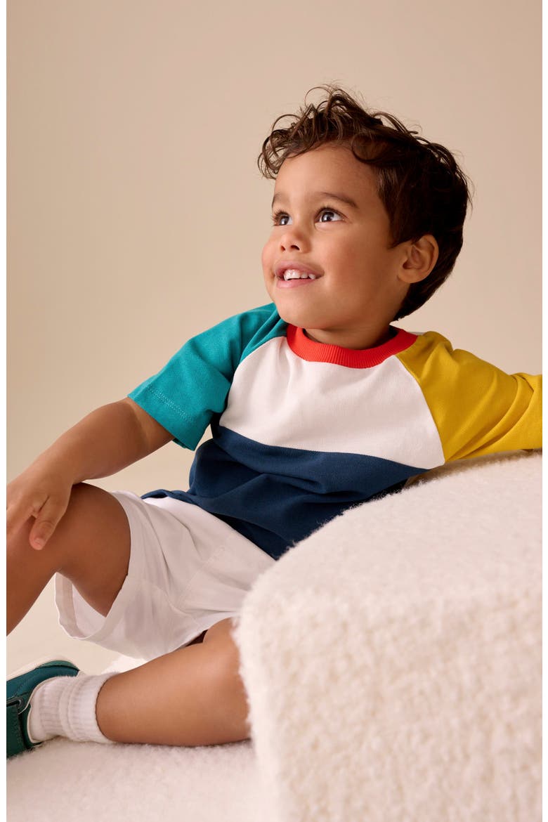 Colorblock T-Shirt, Alternate, color, MULTI