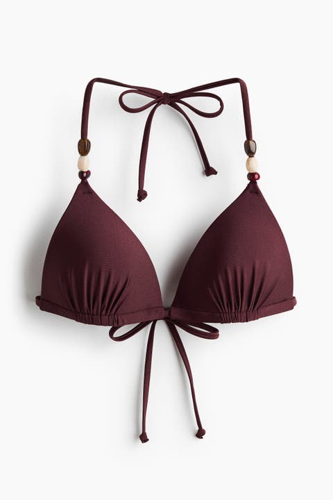 Push-up Triangle Bikini Top