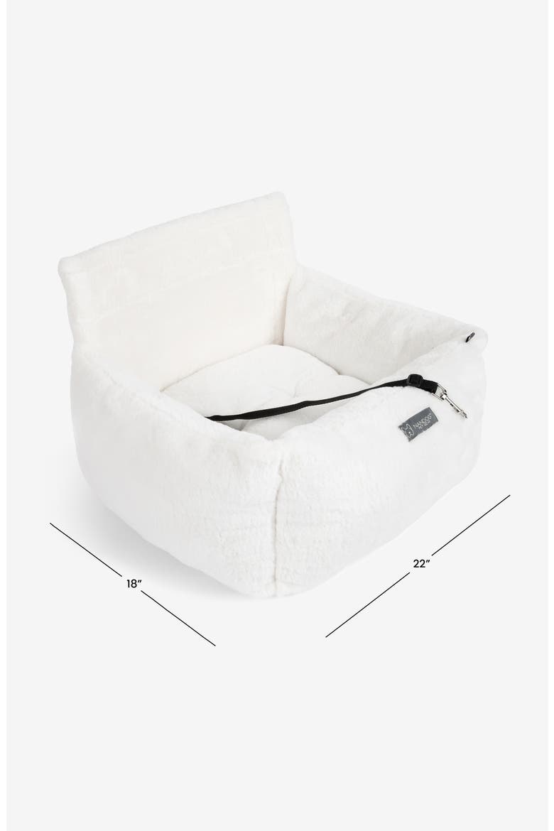 Cloud Dog  Car Seat, Alternate, color, Pearl White
