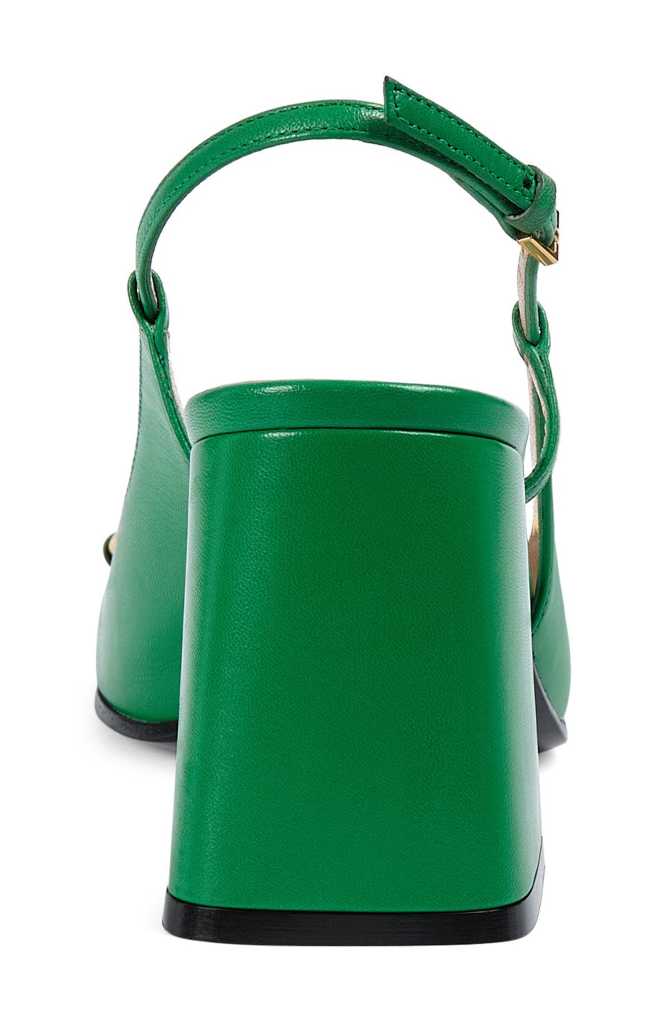 Gucci Baby Horsebit Slingback Pump, Alternate, color, 