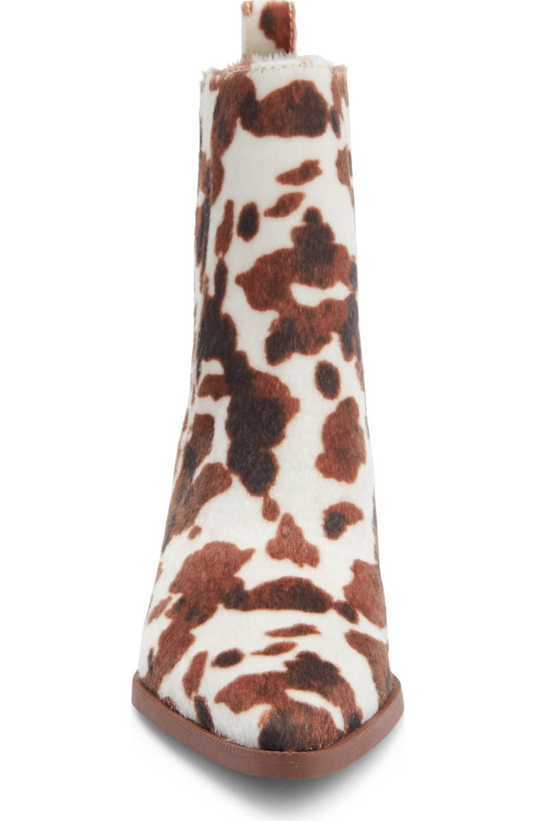 Dolce Vita Stacia Bootie, Alternate, color, Cocoa Faux Calf Hair