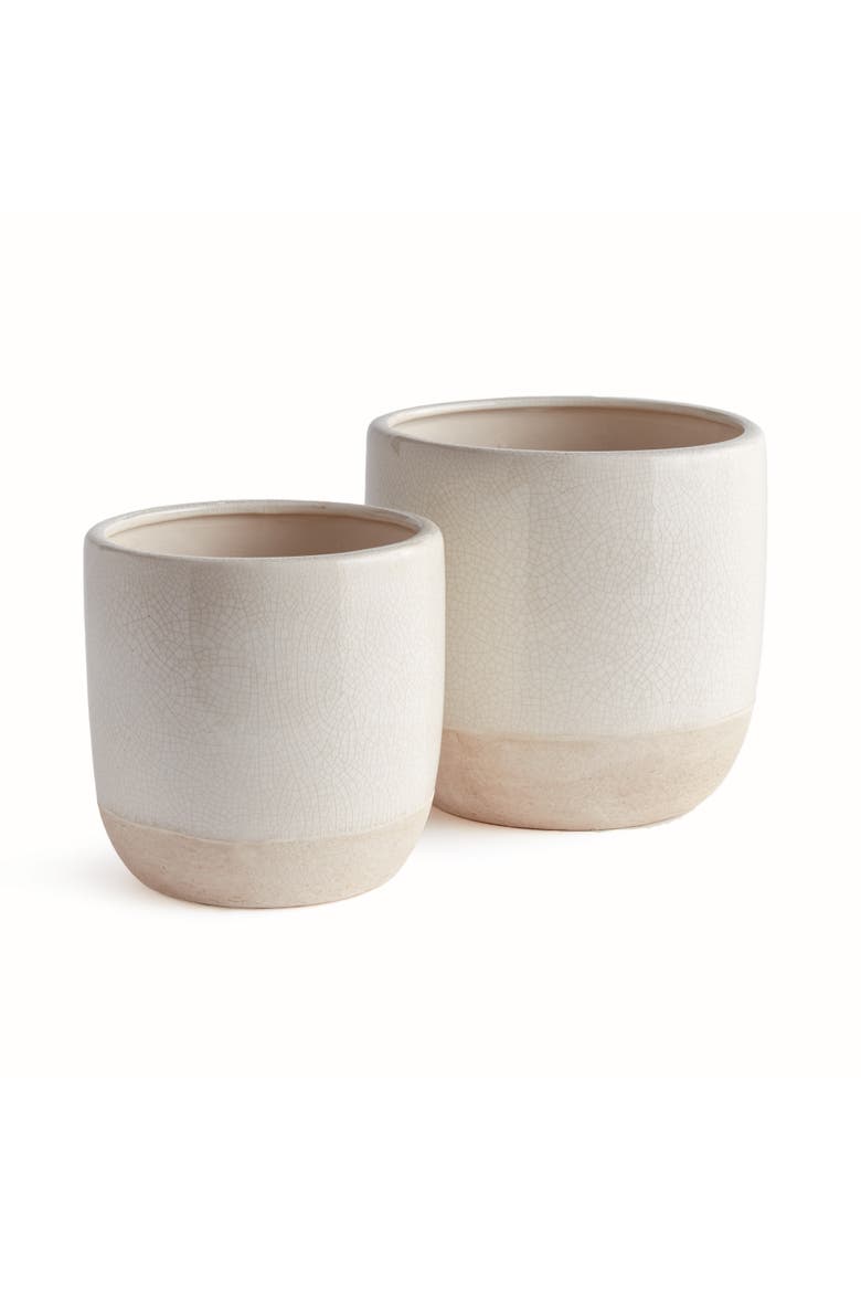 Leona Flowerpot Planters, Set of 2, Main, color, Beige