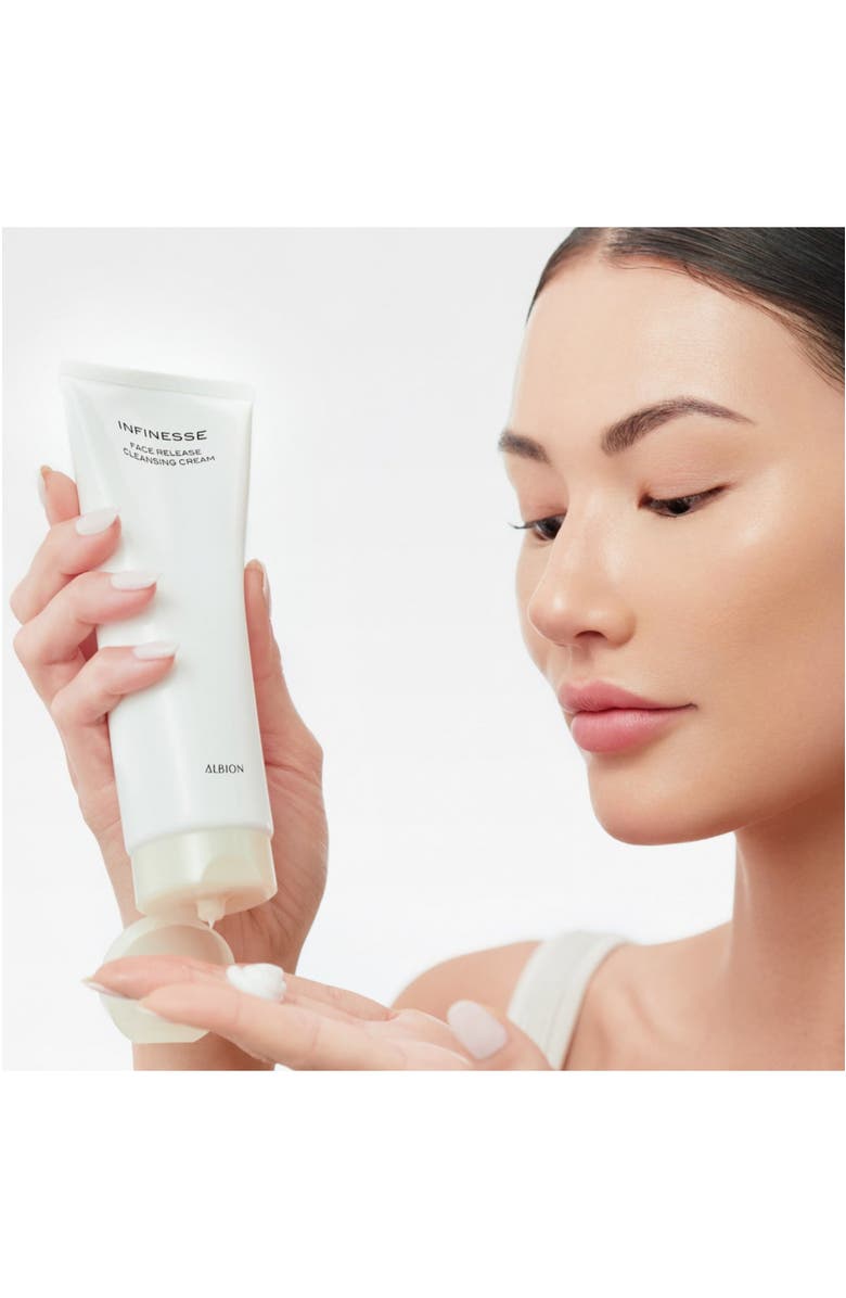 ALBION INFINESSE Face Release Cleansing Cream, Alternate, color, White