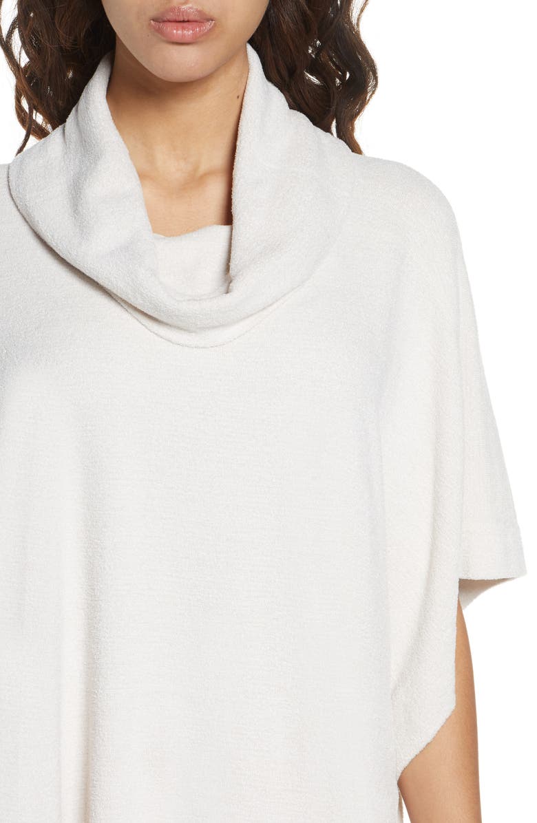 Barefoot Dreams<sup>®</sup> CozyChic<sup>™</sup> Ultra Lite Cowl Neck Poncho, Alternate, color, 