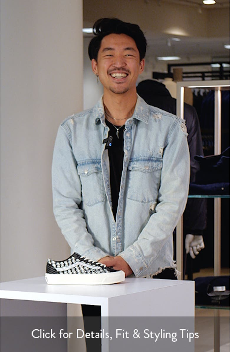 Premium Old Skool Knit Sneaker, sales video thumbnail