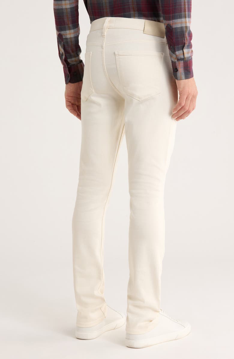 PAIGE Lennox Slim Fit Jeans, Alternate, color, Egg Shell