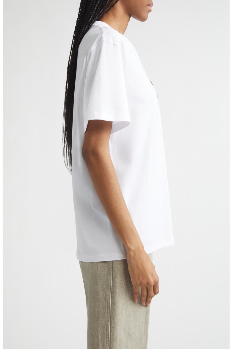 Touch Grass Organic Cotton Boyfriend T-Shirt, Alternate, color, PURE WHITE