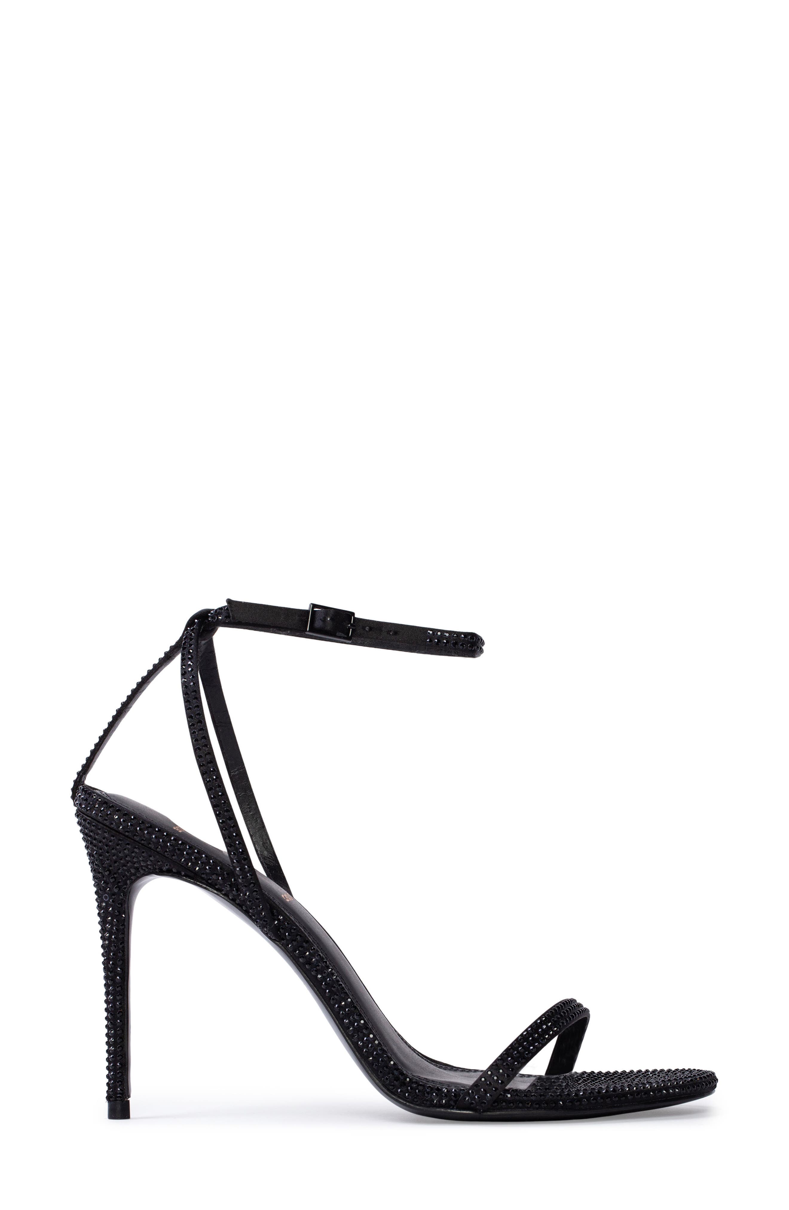 BLACK SUEDE STUDIO Everly Ankle Strap Sandal, Alternate, color, 